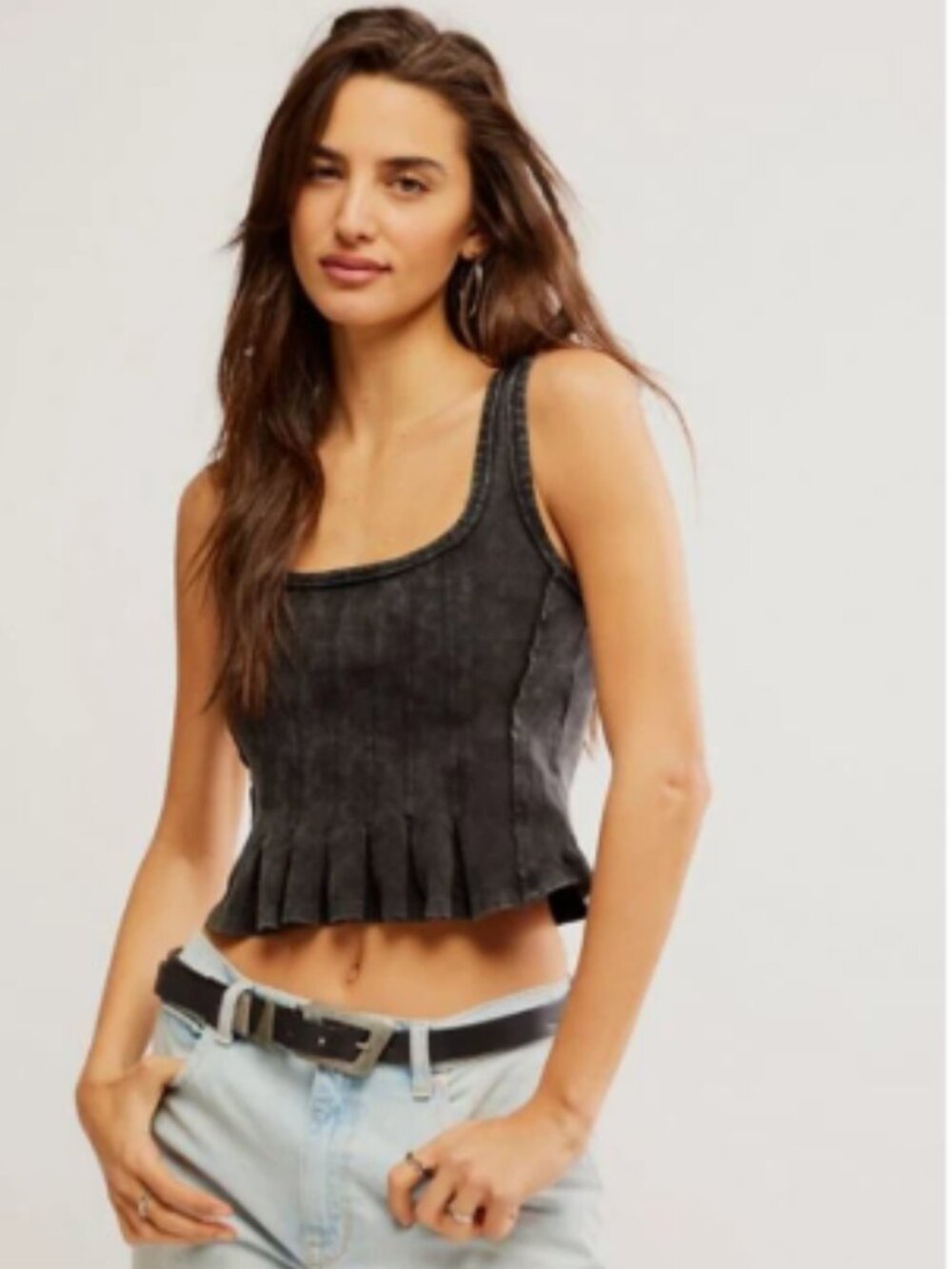 NEW Free People Roller 100% Cotton tank top 1J6 269